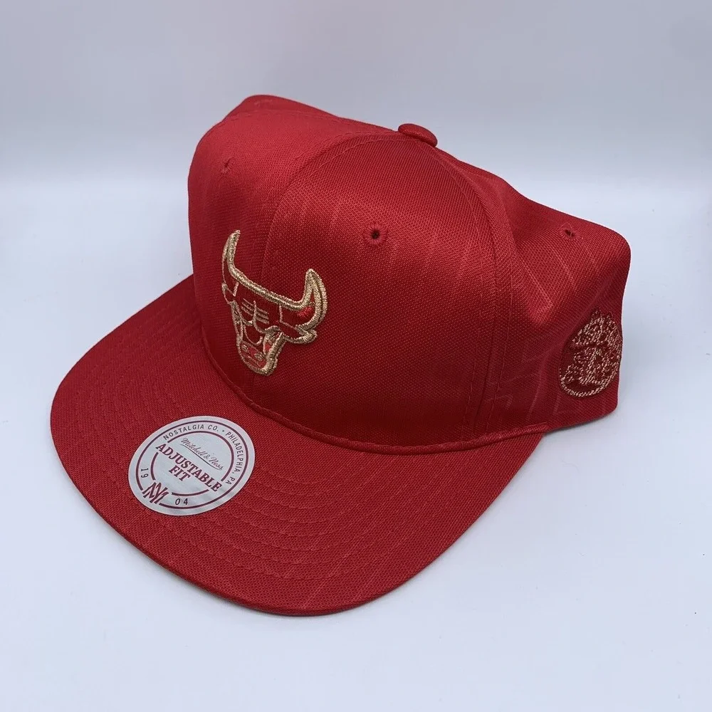 Air Jordan Chicago Bulls‎ Chinese New Year Mitchell & Ness Hat Snapback Cap